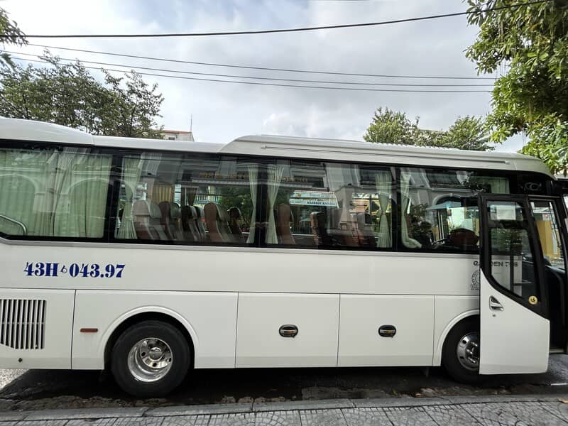 Private buses from Truey Hoi An is great for bigger groups of friends or families